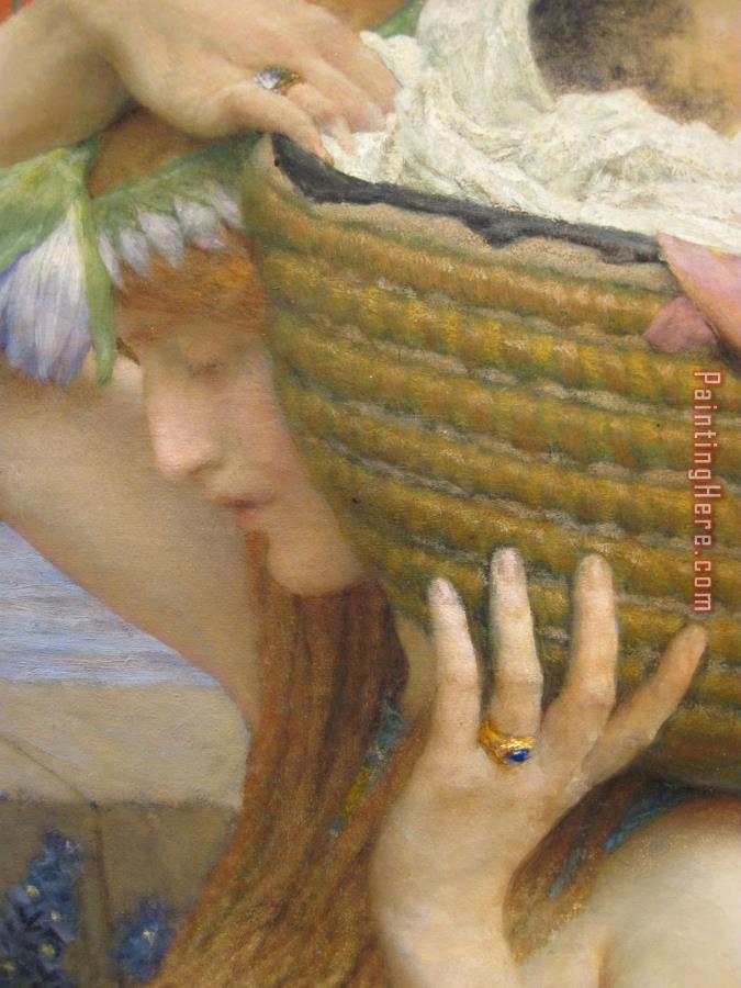 Sir Lawrence Alma-Tadema The Finding of Moses Detail 3
